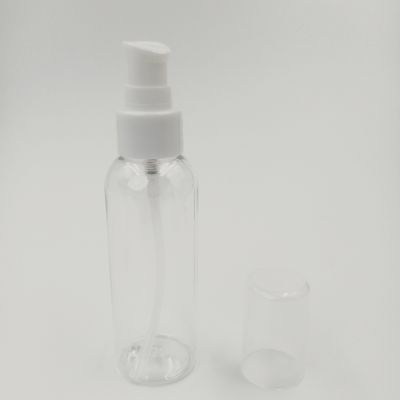 좋은 가격 크림 펌프 병 플라스틱 PET 병 쉽게 포장 100ml 애완 동물 플라스틱 병 온라인으로