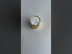 24/410 28/410 반짝이는 은 반짝이는 금 알루미늄 판 상단 덮개 재활용 병에 이상적입니다